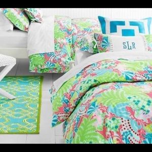 Lily Pulitzer Garnet Hill Duvet Cover Double/Queen